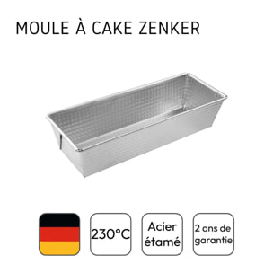 Moule à cake 30 cm Zenker Silver