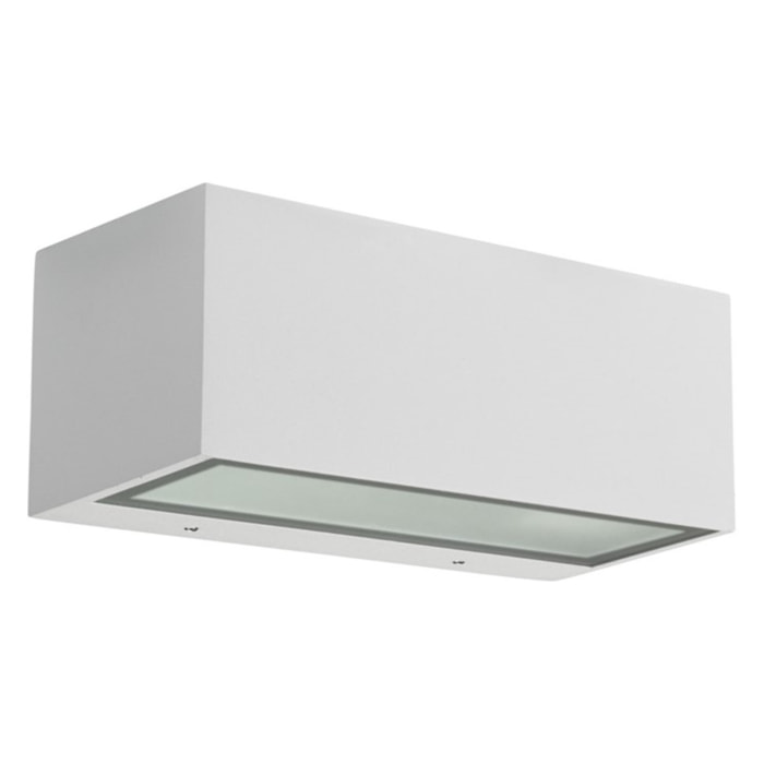 LEDS C4 Aplique Ip66 Nemesis Aluminium 90*220Mm E27 15W Blanco