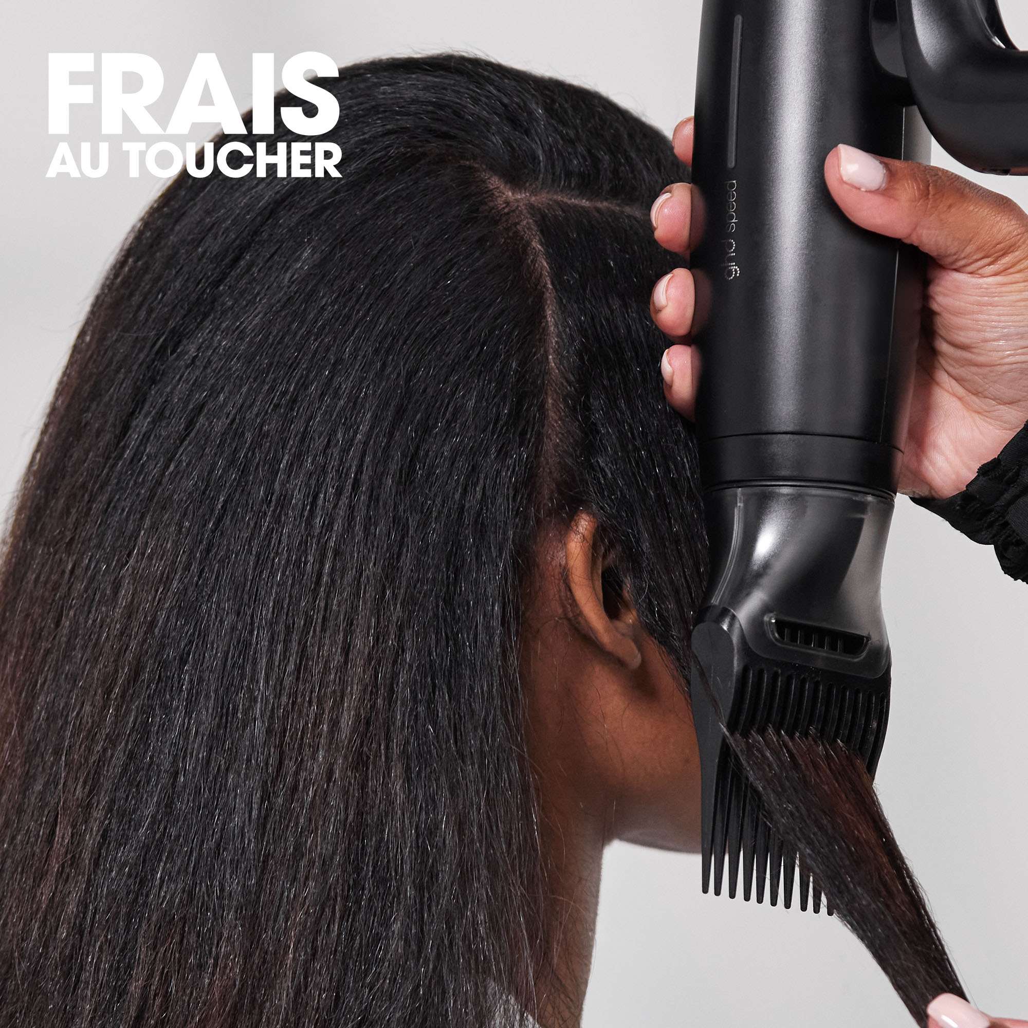 Sèche-cheveux ultra-rapide ghd speed noir métallique