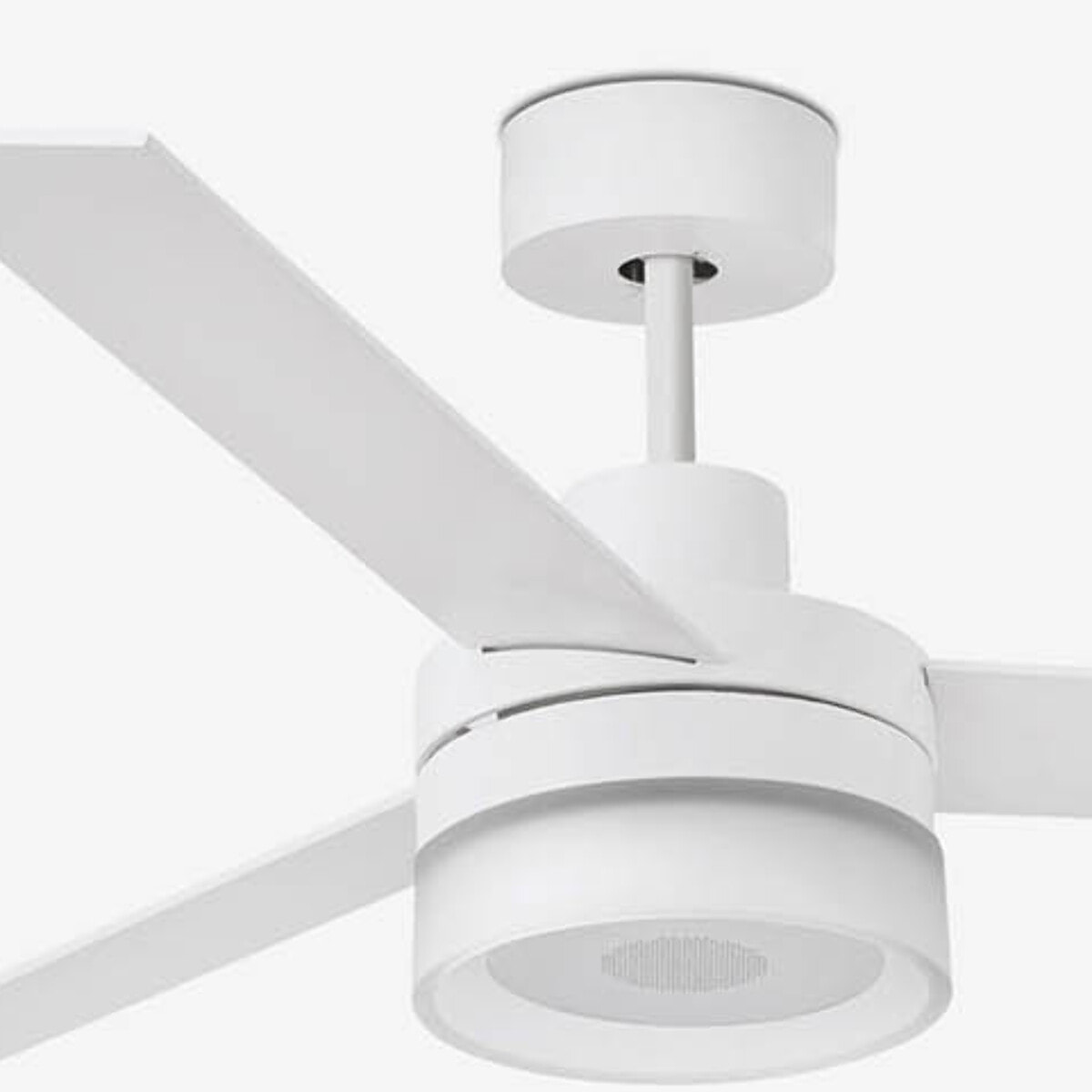 ICE L LED SPEAKER Ventilador de techo blanco/arce con altavoz