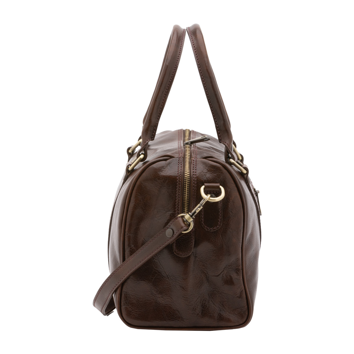 Borsa a bauletto  da donna In Vera pelle Made in Italy 37x22x16 cm