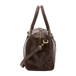 Borsa a bauletto  da donna In Vera pelle Made in Italy 37x22x16 cm