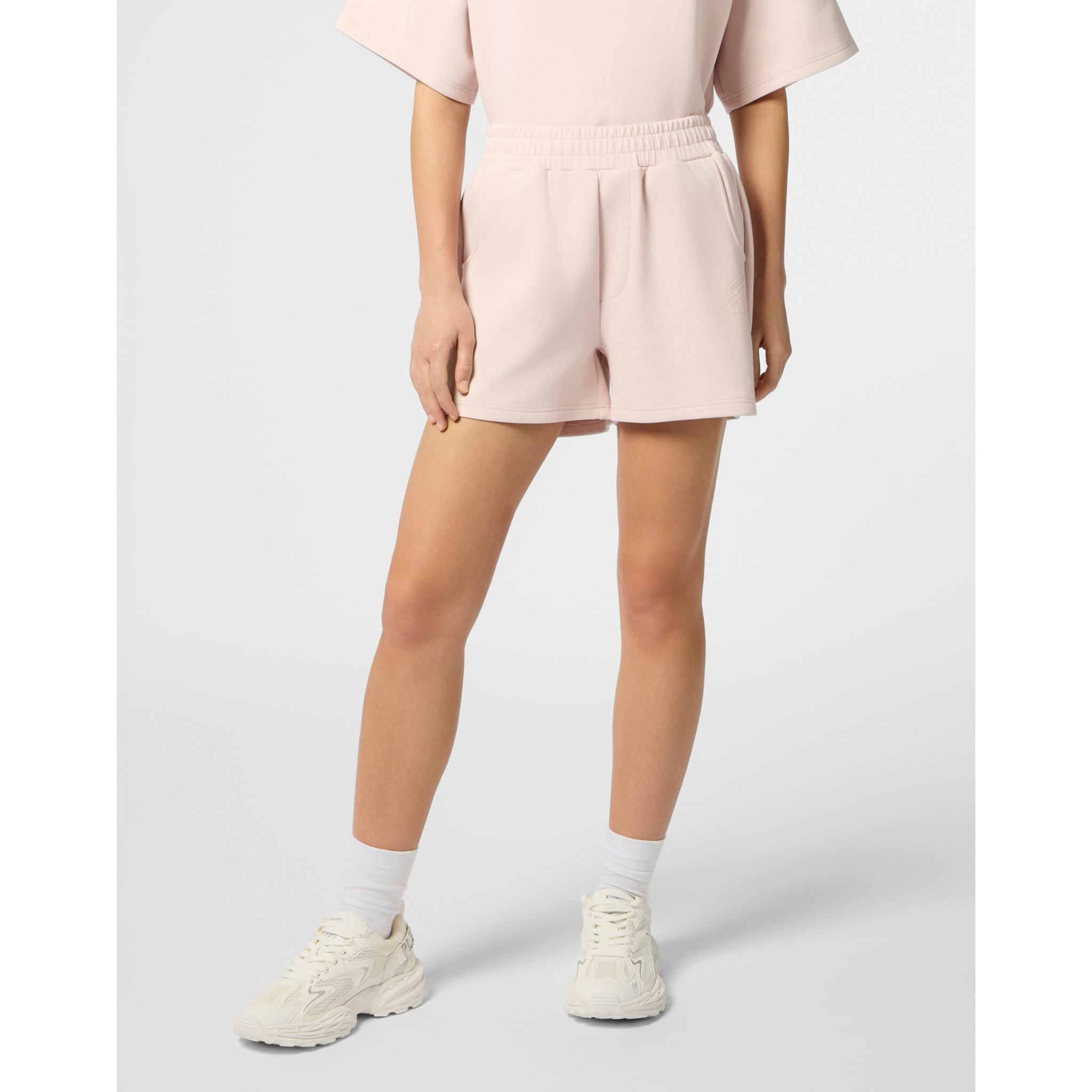 PLEIN SPORT Loose Fit Shorts Icon Scratch