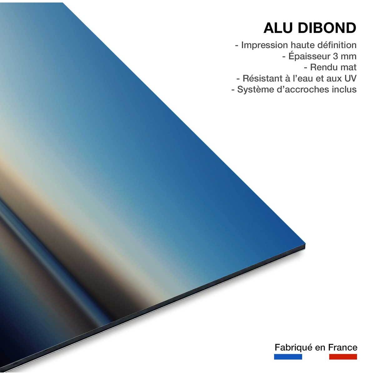 Tableau glacis boat Tableau alu Dibond