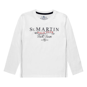 T-shirt con stampa logo