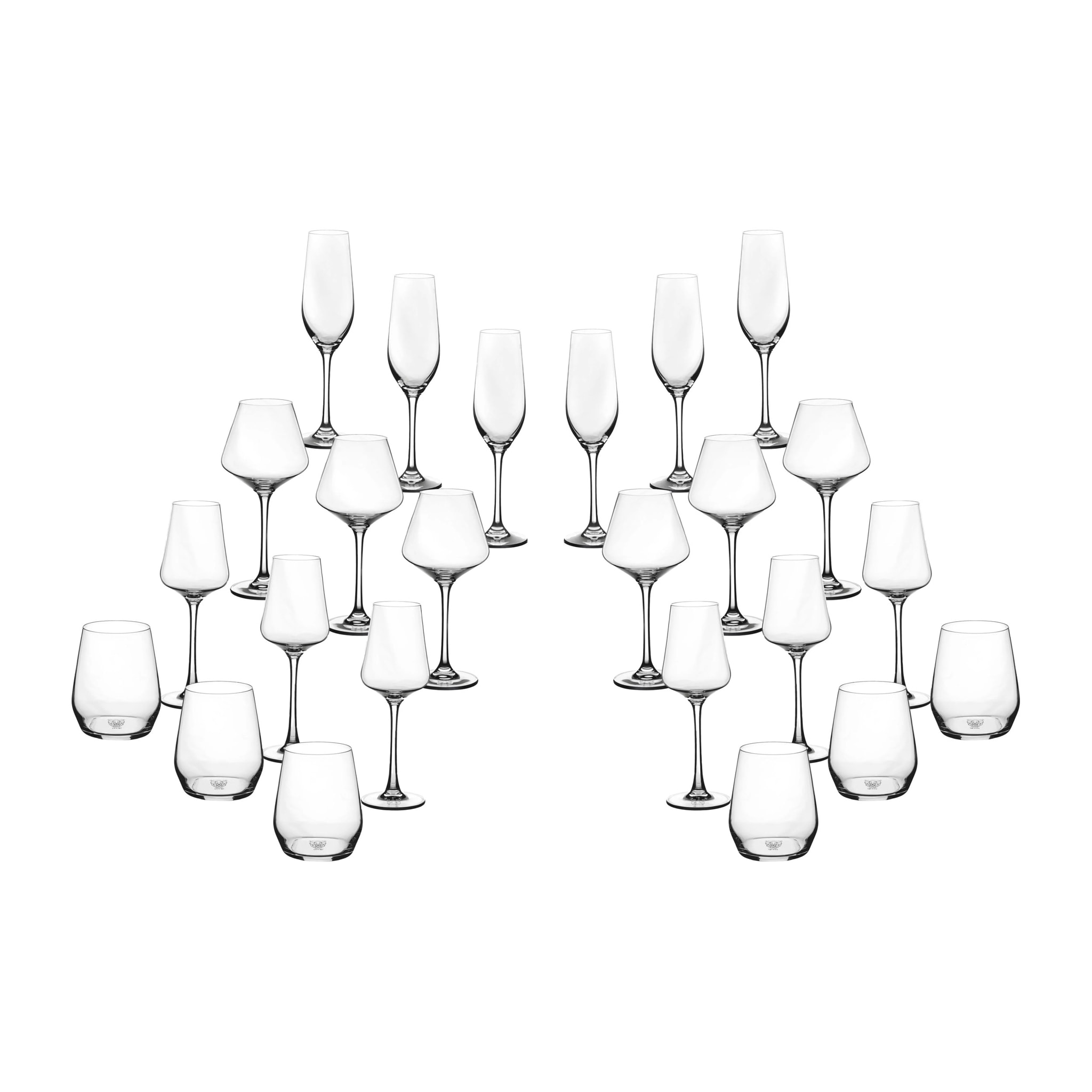 Set de verres complet LAGOM - 24 pièces