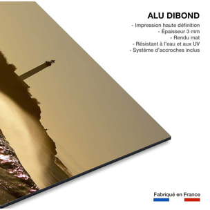 Tableau Biarritz Le phare de la pointe Saint Martin Tableau alu Dibond