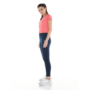 Pantalón de chándal básico con costuras verticales para mujer de Leone