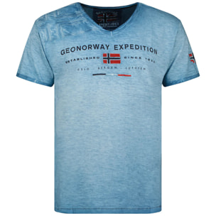 T-Shirt Geographical Norway Jiwash Uomo