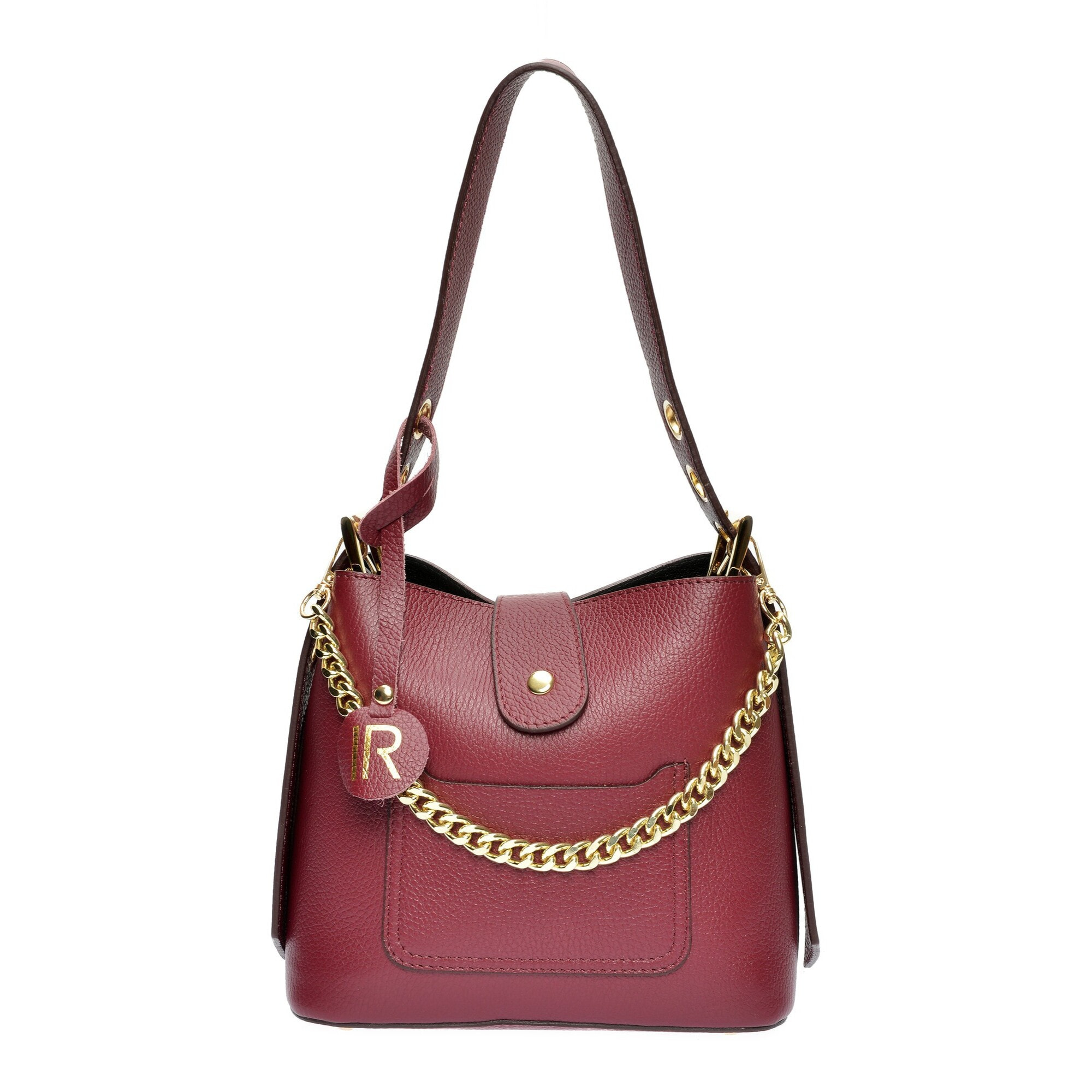 Borsa a mano Isabella Rhea Bordeaux