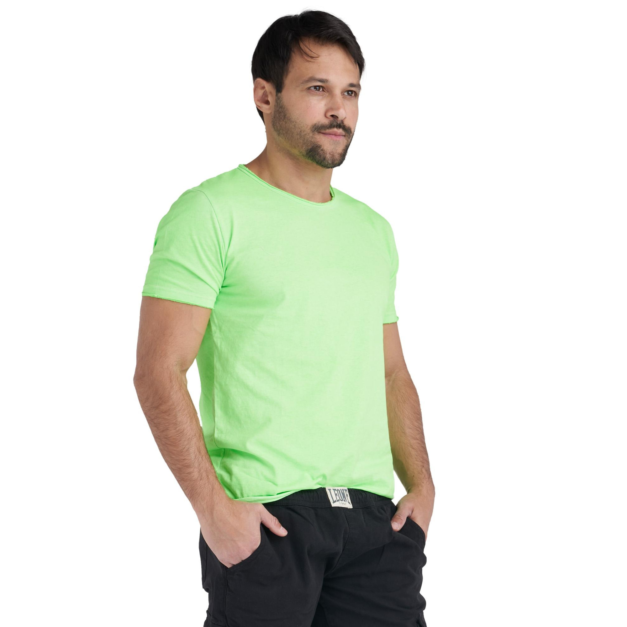 Camiseta manga corta hombre City Fluo