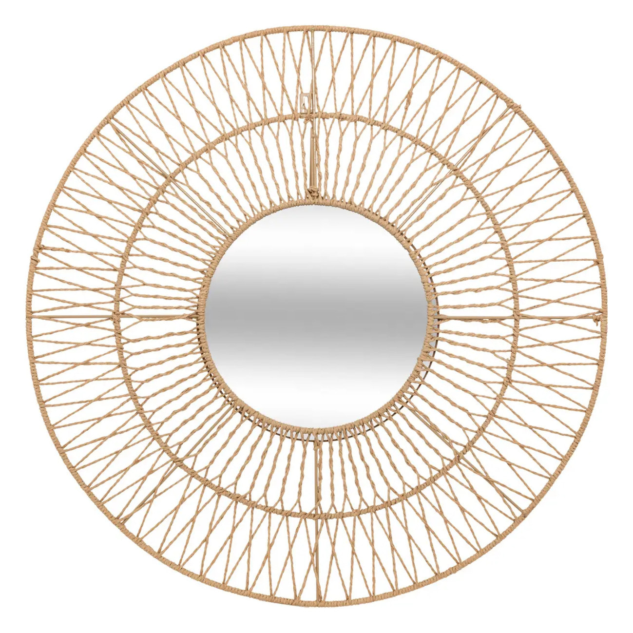 Miroir corde Millie beige H75cm