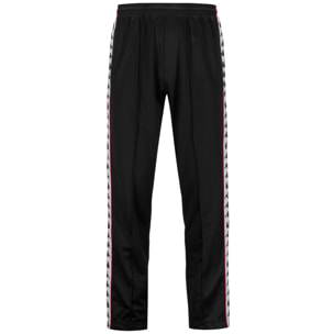 Pantaloni Kappa Uomo Carl Campari Soda Nero