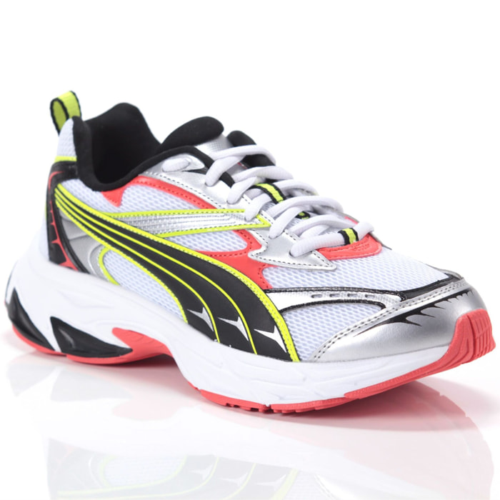 Sneakers Puma Puma Morphic Puma White Active Red Bianco