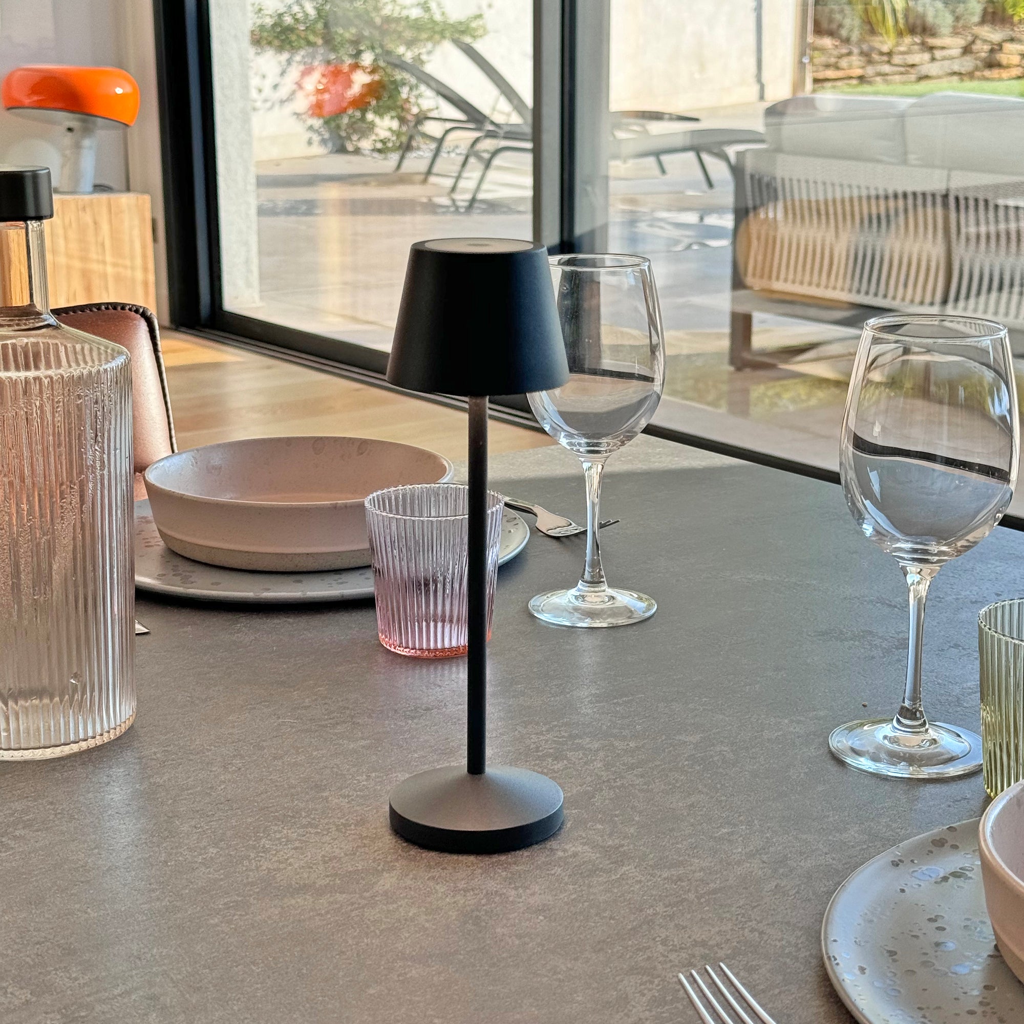 Lampe de table sans fil EMILY H25cm