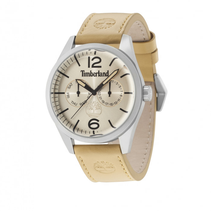 Reloj Timberland 15018JS-07 Hombre Analogico Cuarzo con Correa de Piel