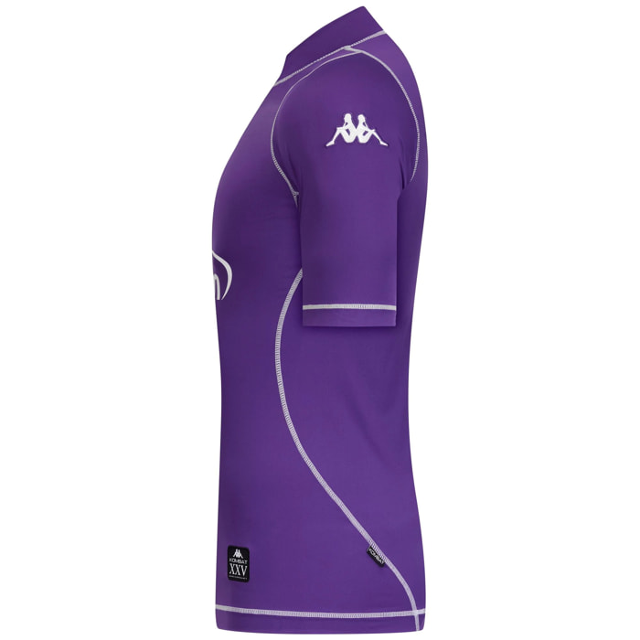 Kappa - Camisetas de juego Hombre Violeta - Kombat Xxv Fiorentina