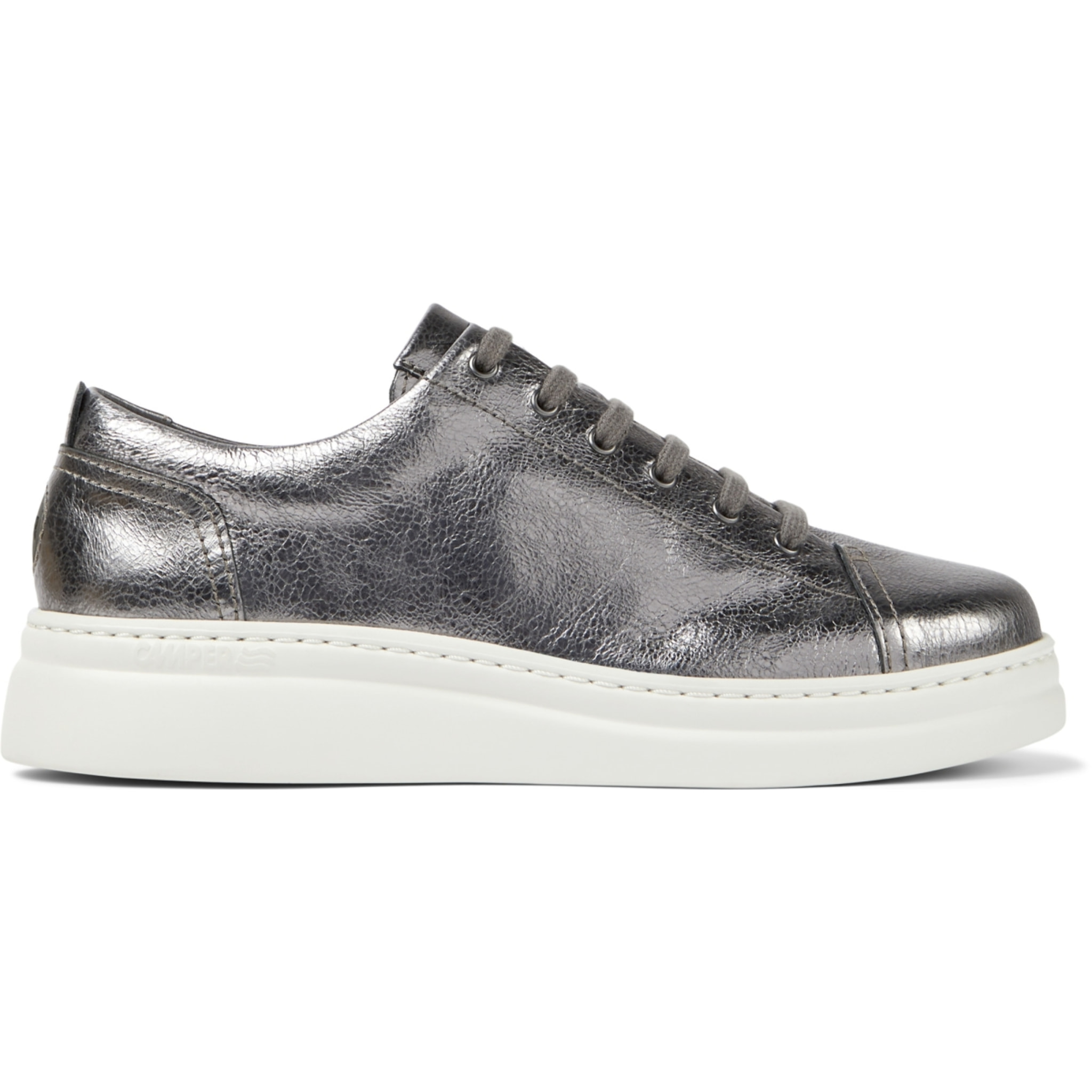 Zapatillas - CAMPER Runner Up - Plateado - Cuero liso