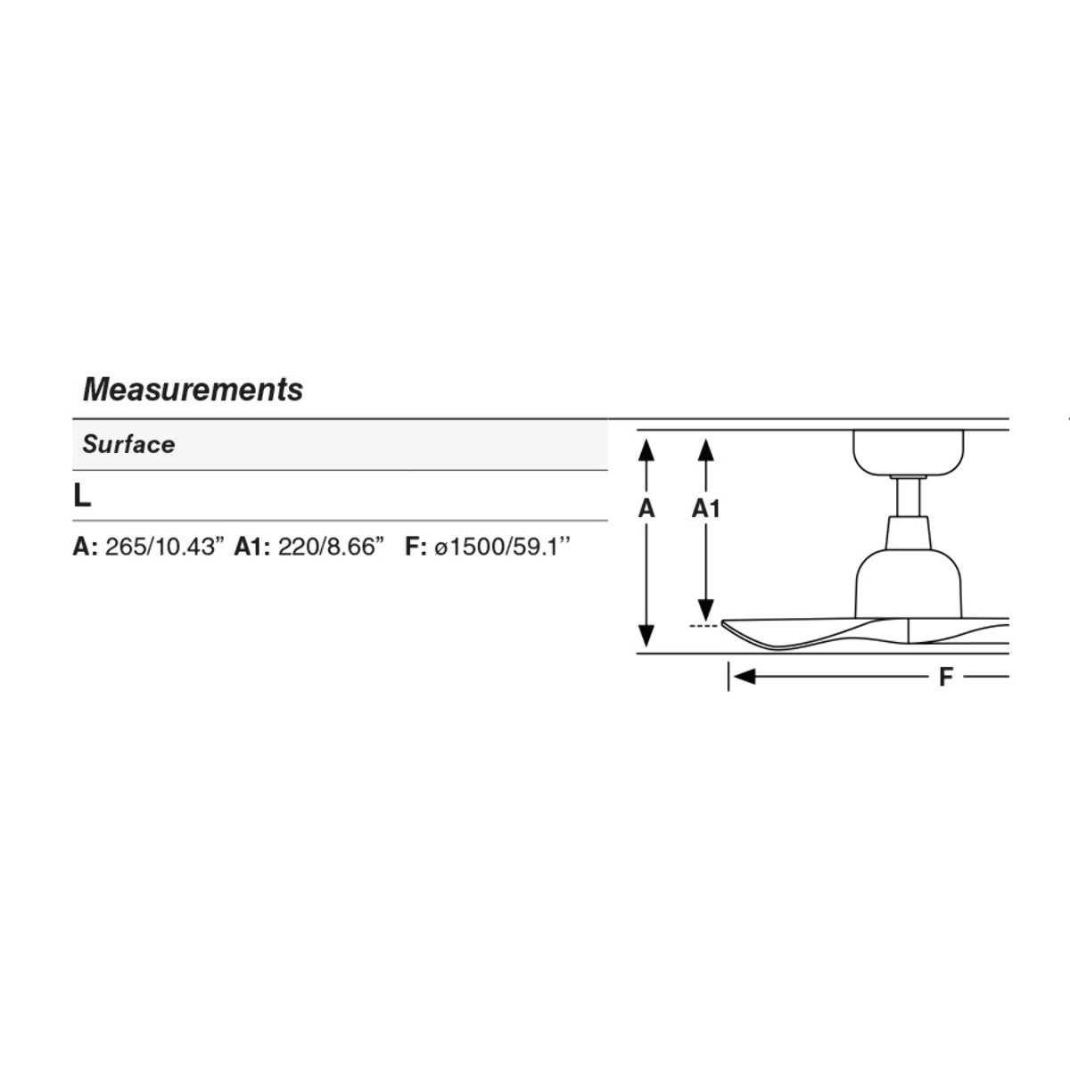 OUTWOOD L Ventilatore a soffitto  marrone/noce IP44