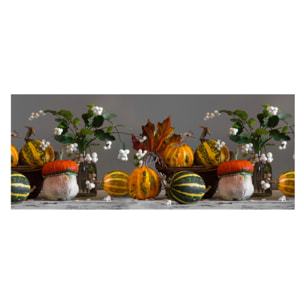 Tappeto Passatoia Corsia Cucina Ingresso Antimacchia Disegno Zucche 492