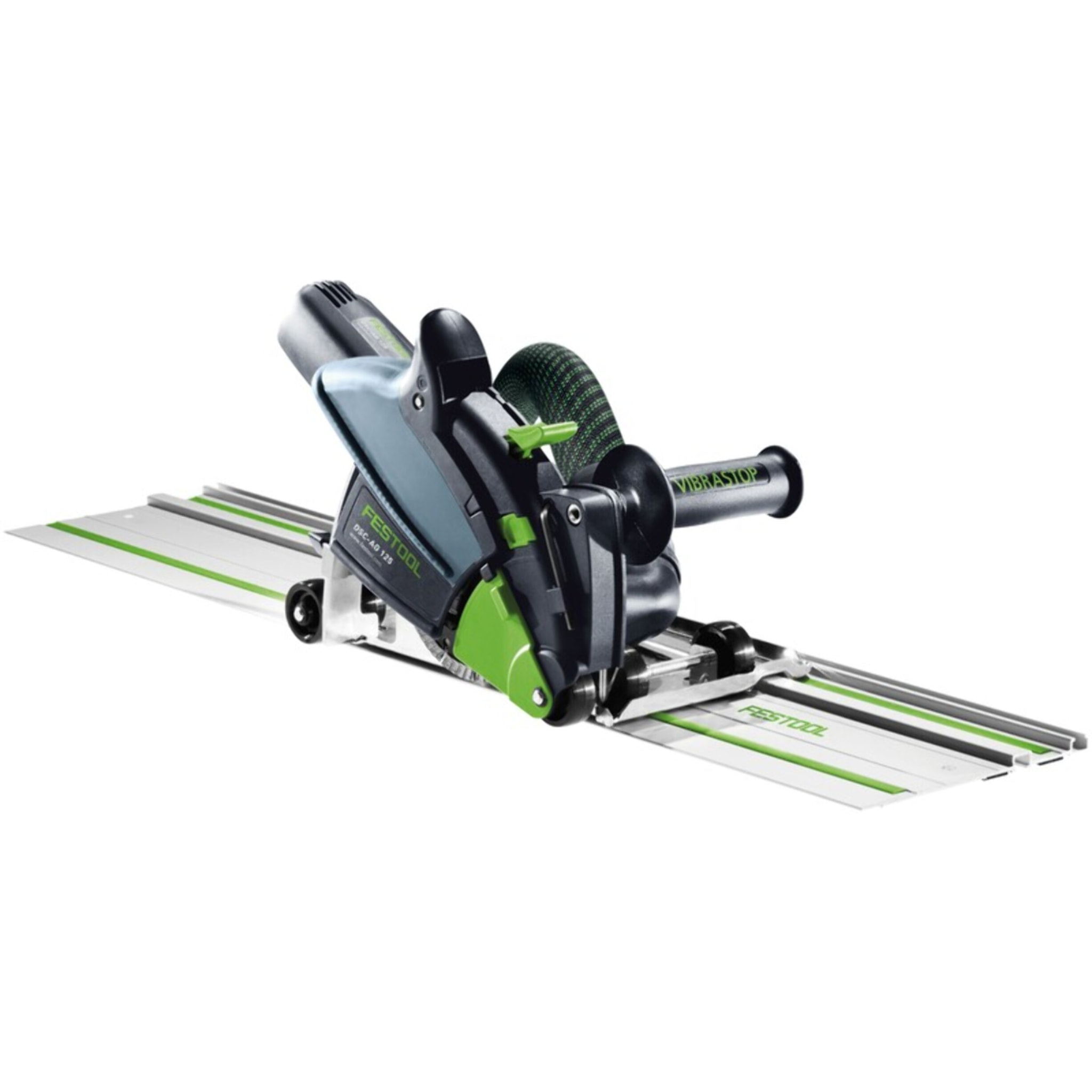 Système de tronçonnage diamant DSC-AG 125-Plus-FS - FESTOOL - avec rail de de guidage et SYSTAIER - 578530