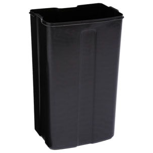 Papelera / cubo de basura / contenedor de residuos con pedal Taupe 30L Ariane