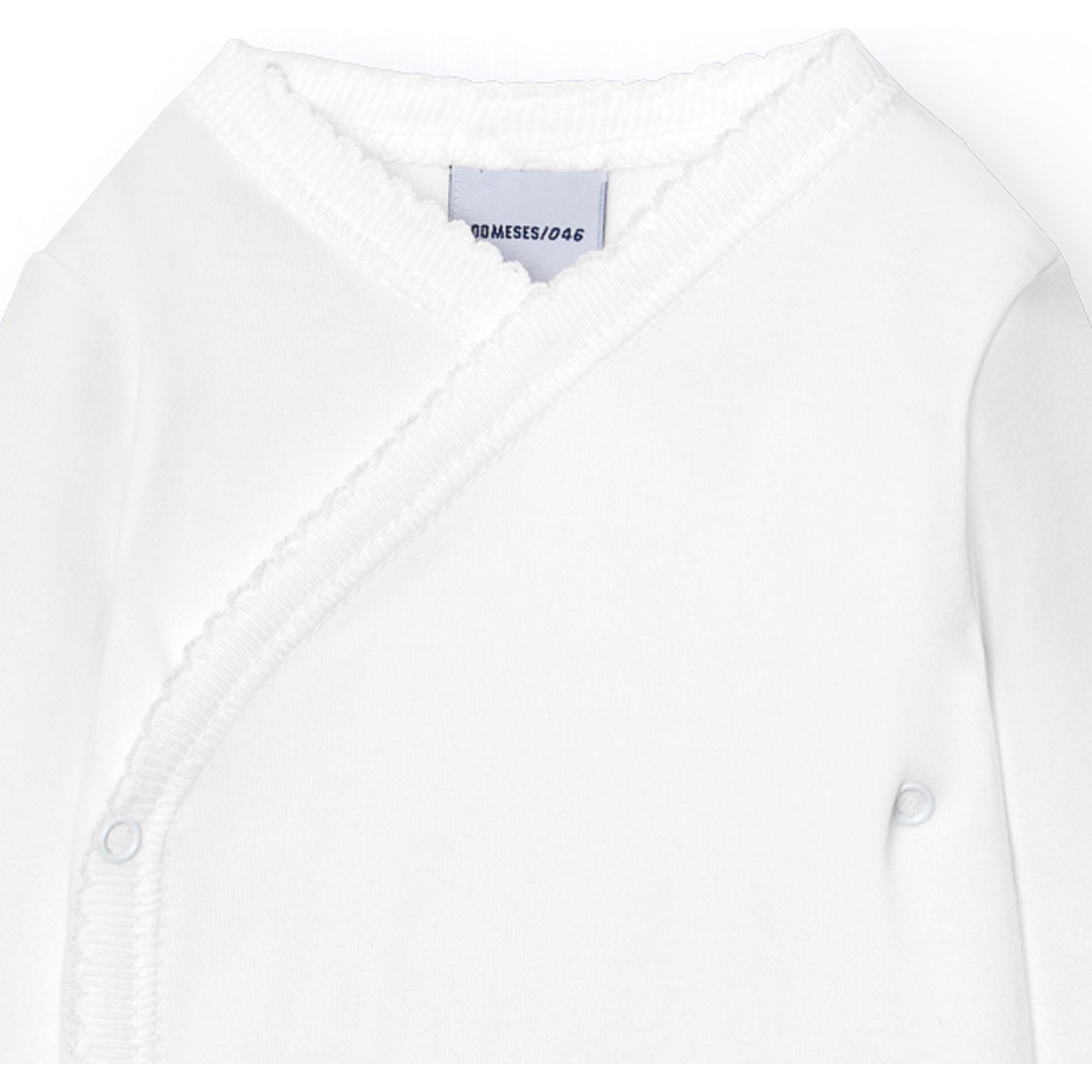 Body cruzado bebé manga larga algodón