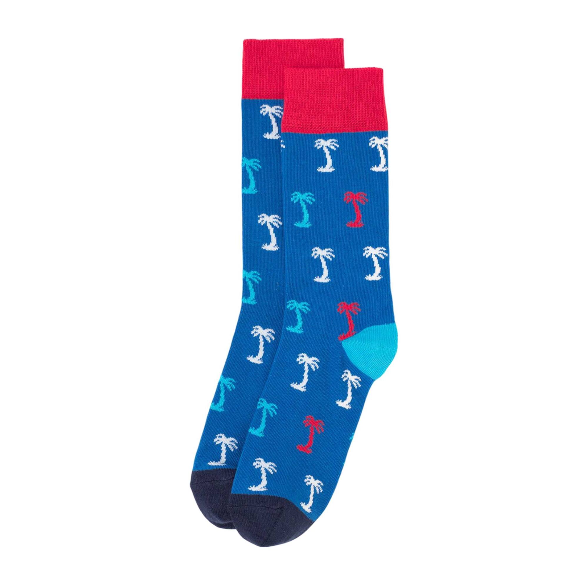 Set de 5 pares de calcetines - diseños "Thumbs Up", "Palmeras" y "3D Glasses"