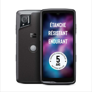 Smartphone CROSSCALL Stellar M6 5G 128Go Noir