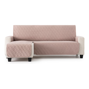 Cubre sofá para Chaise Longue DRY acolchado y antimanchas lino (brazo izquierdo)