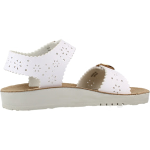 Sandalias Niña de la marca GEOX  modelo J SANDAL COSTAREI BLANCO