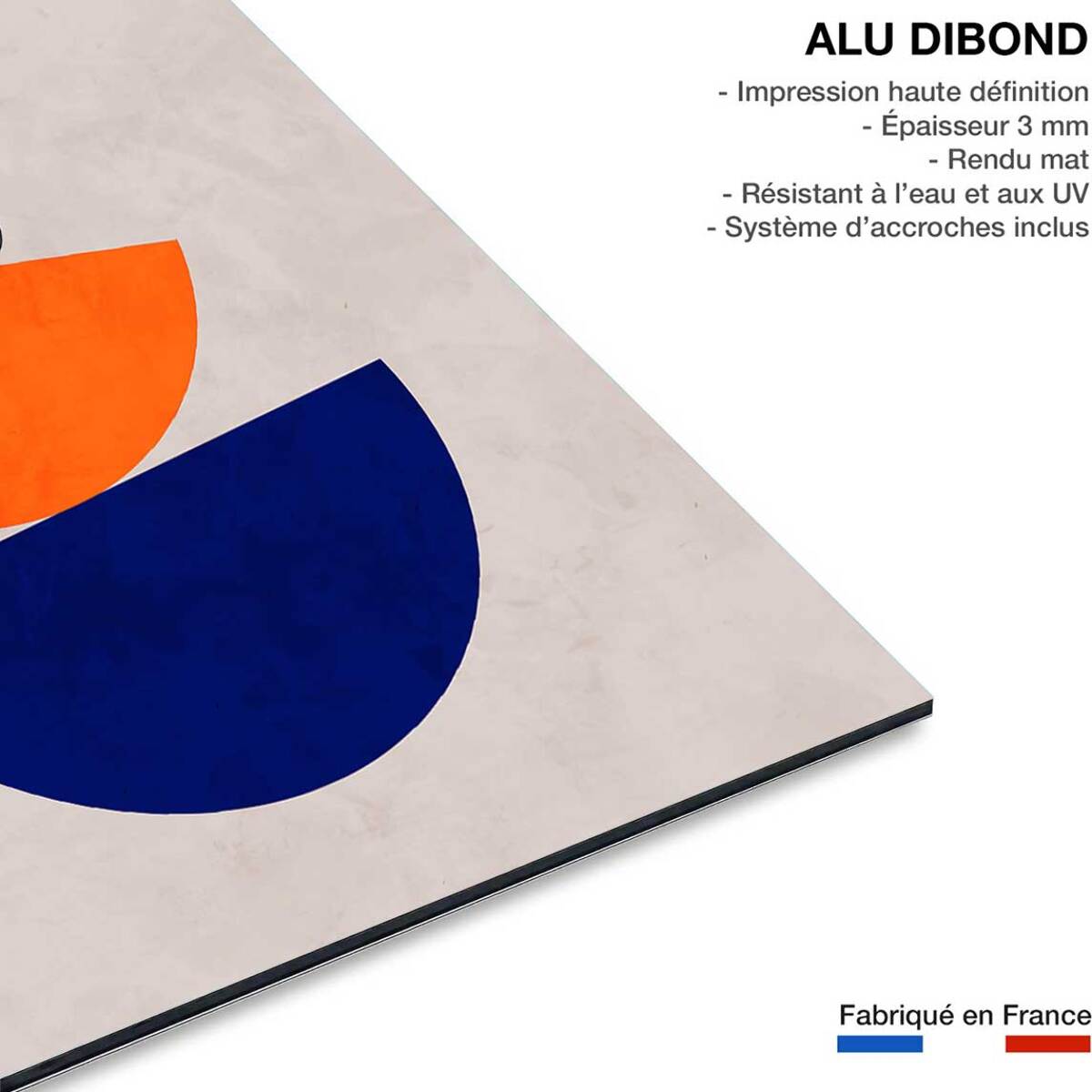 Tableau bleu de chine  Tableau alu Dibond