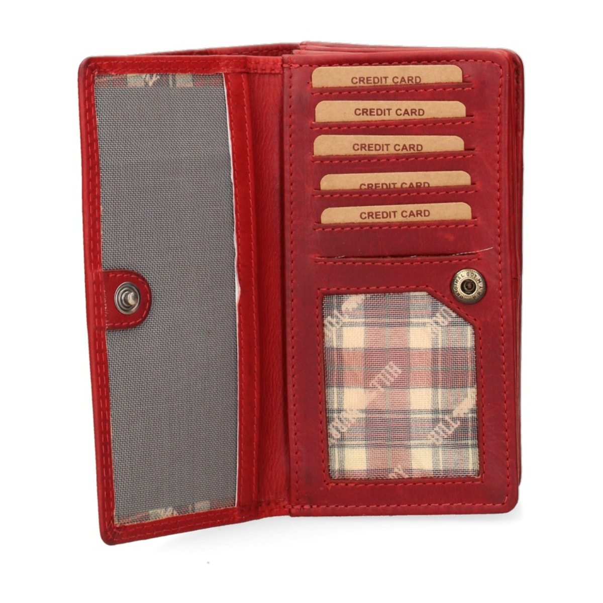 Portafoglio uomo in vera pelle - Modello Eamon Pro - Casual - 17.0 x 10.0 x 3.0 cm