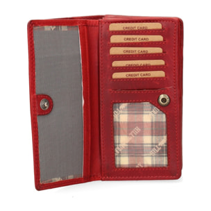 Portafoglio uomo in vera pelle - Modello Eamon Pro - Casual - 17.0 x 10.0 x 3.0 cm