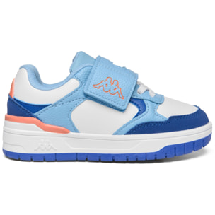 Kappa - Sneakers Bambino/a Bianco - Logo Manis 2.0 Ev Kid