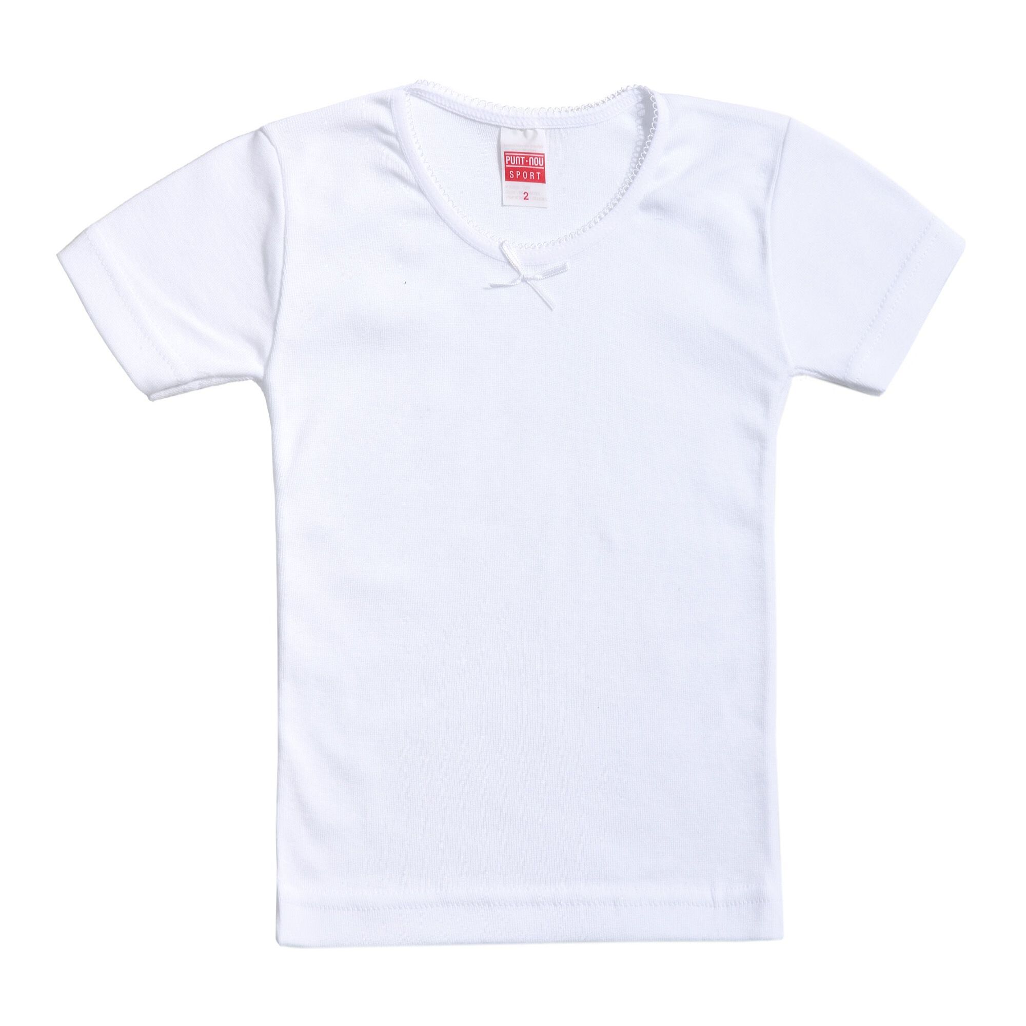 Cubre Niña Felpa M/C Blanco Talla 10