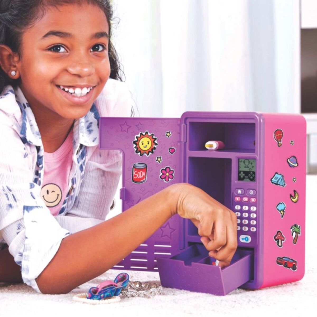 Jeu éducatif VTECH KidiSecrets-Mon casier MagicLocker rose