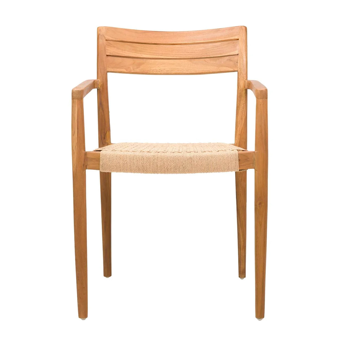 Silla Madera Teka Cuerda 52x50x81 Cm