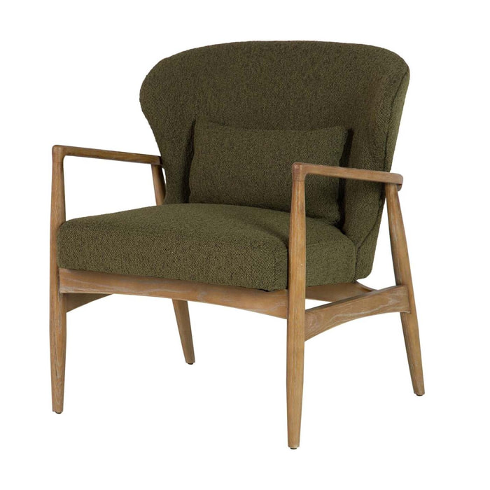 Butaca Madera Fresco Verde 71x73x74 Cm
