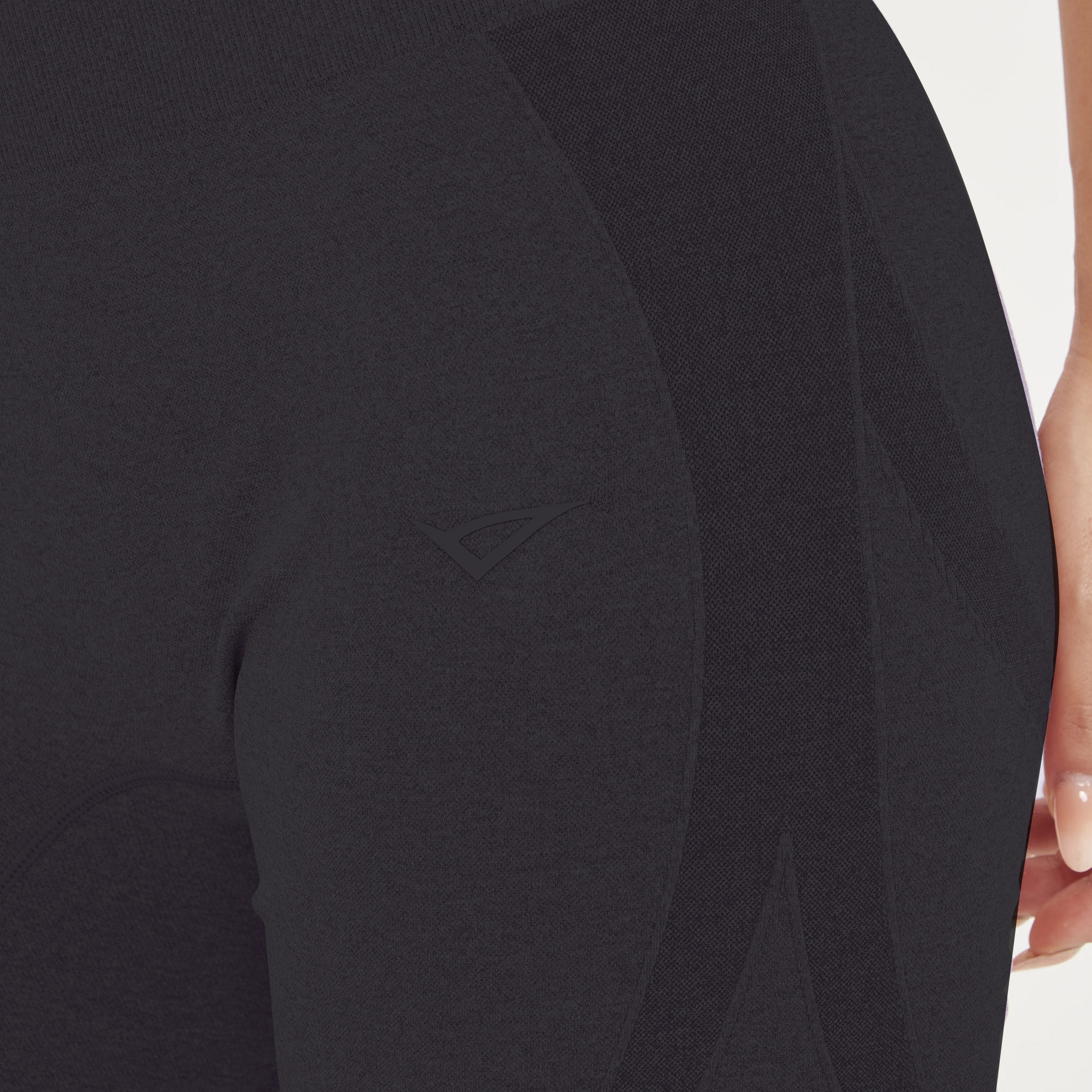 Pantaloncini da allenamento JULES effetto push-up nero