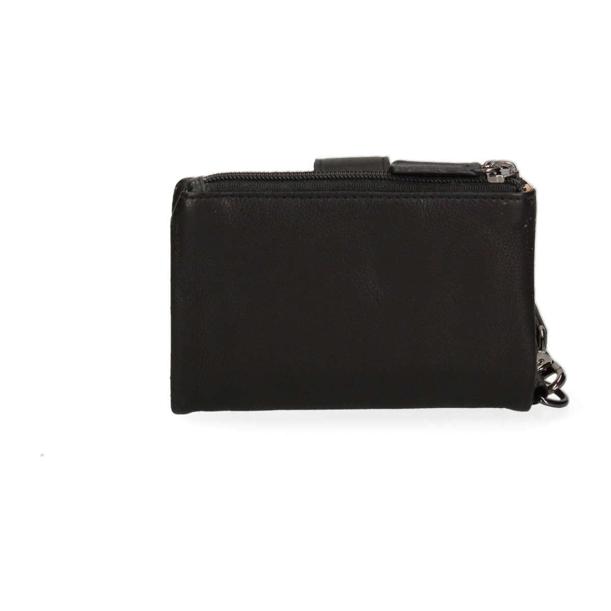 Portafoglio donna in vera pelle - Modello False - Casual - 13.5 x 10.0 x 3.0 cm