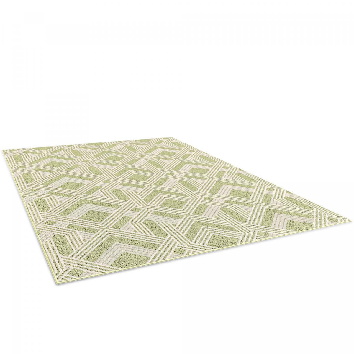 Tapis extérieur tissé kilim en PET PURE