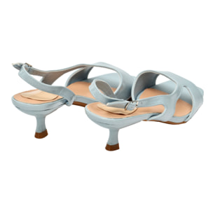 Sandali cinturino regolabile - tacco 6,0 cm