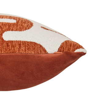 Coussin Safina terracotta 40x40cm