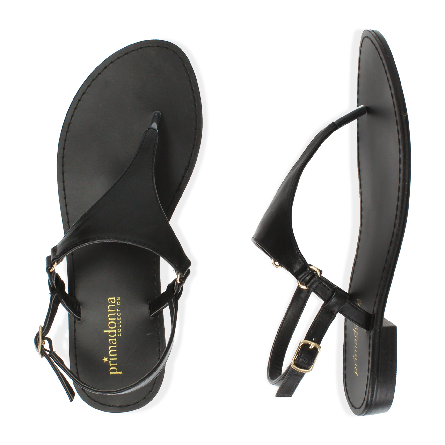 Sandalias chanclas negras