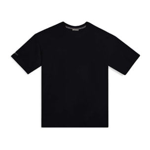 T-shirt regular con stampe lucide e dettagli tono su tono