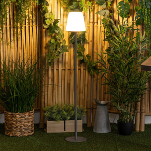 Lampadaire extérieur "Zack" H108cm graphite