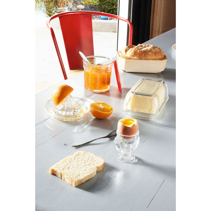 Mantequillera de vidrio 17 cm Home classic - Luminarc