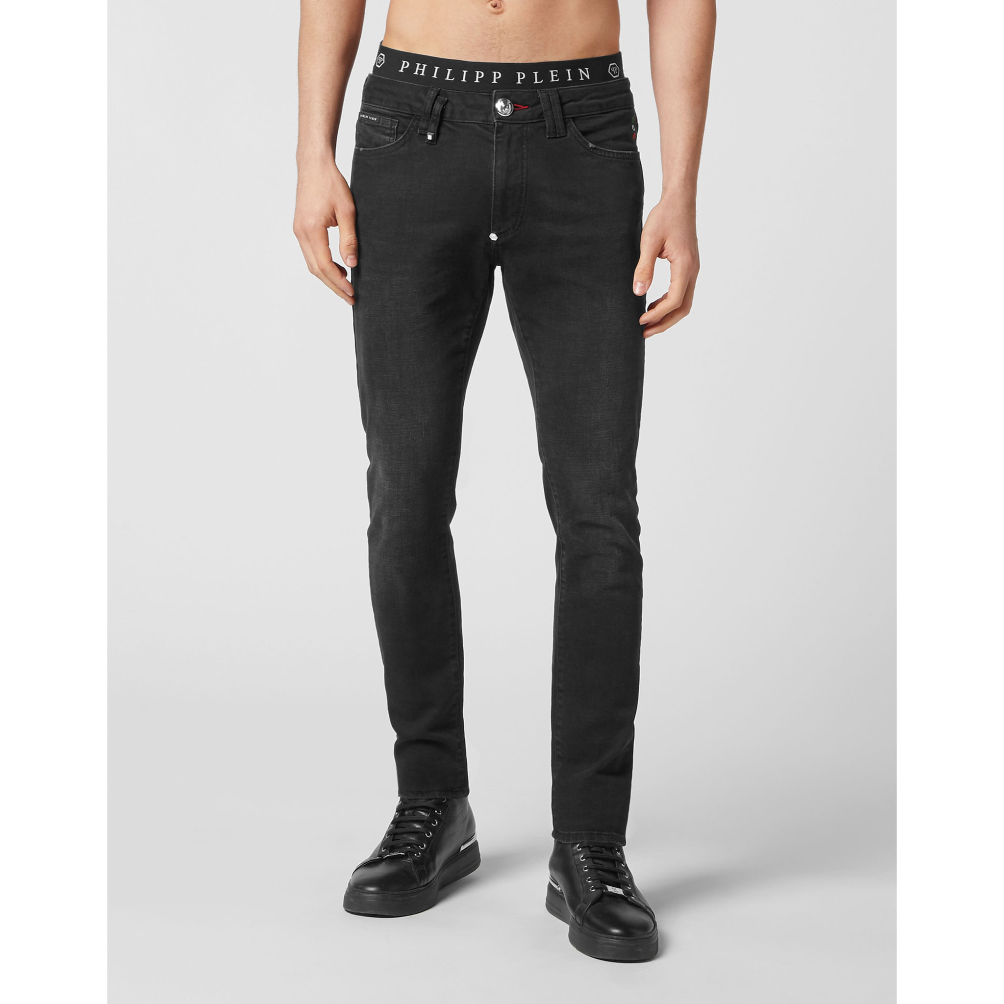 PHILIPP PLEIN Jeans dal taglio slim BASIC