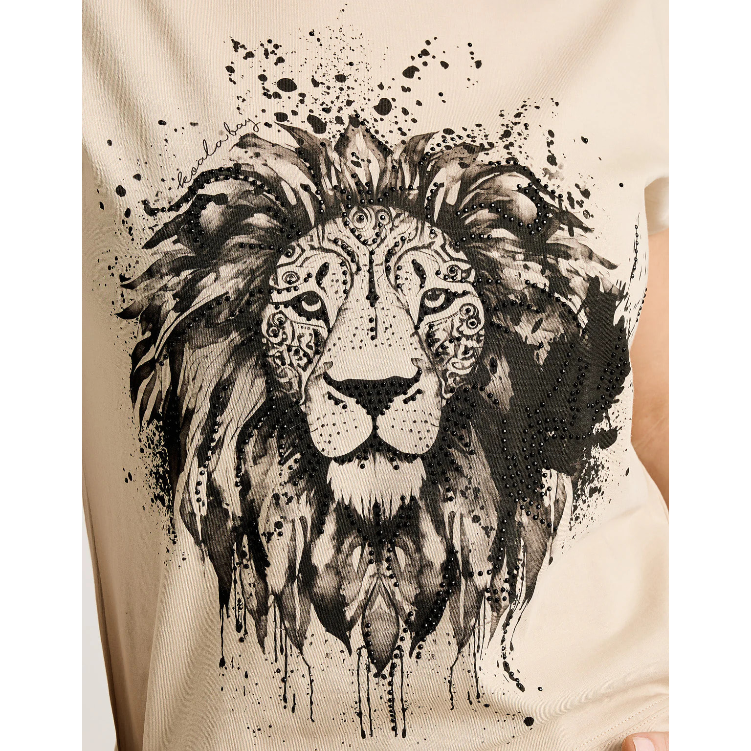 Camiseta Manga Corta Beige - Simbalan